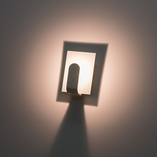 Corp de iluminat LED, DE PERETE, cu lumina indirecta, 3,5W, corp alb, lumina neutra