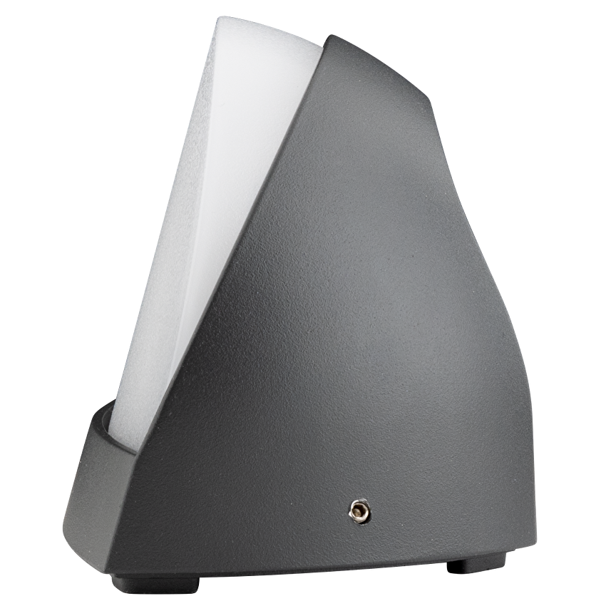 Corp de iluminat de perete LED pentru exterior, 7W, 4000K, IP54, gri