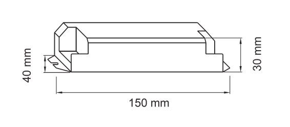KIT pentru iluminat LED de urgenta cu baterie Litiu 3.6V 2500 mAh inclusa, minim 120min, 24W