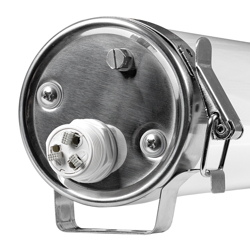 Lampa LED industriala, tubulara, 40W, 4000K, IP69K, IK10, 1.2m