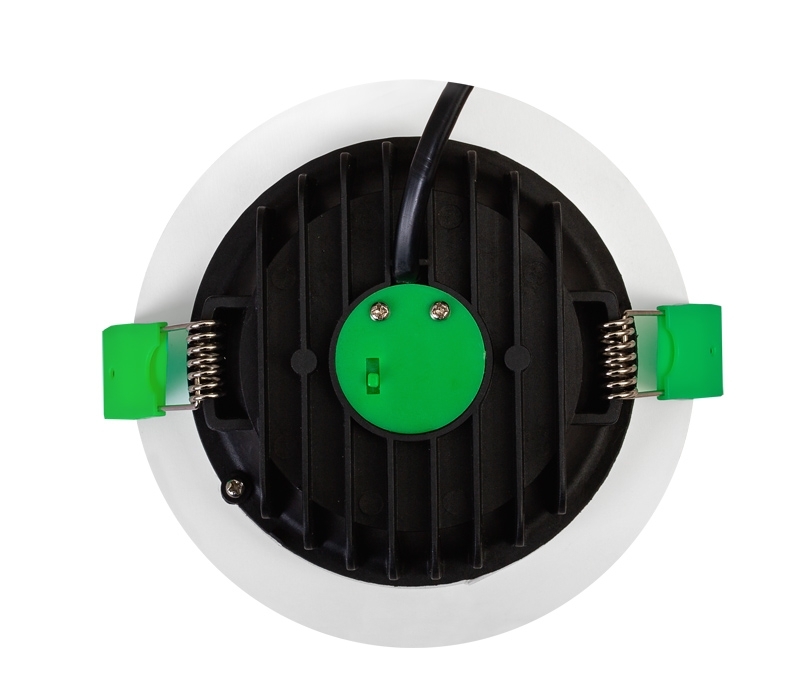 Panou LED incastrabil dimabil TRIAC, rotund, 10W, 3 temperaturi de culoare la alegere,  IP44