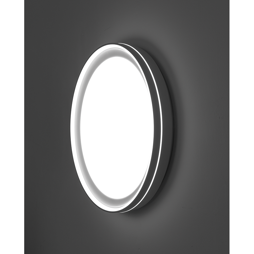 Plafoniera LED dimabila CCT cu telecomanda, alba, 45W, 3000/4000/6000K, 220-240V AC, IP20