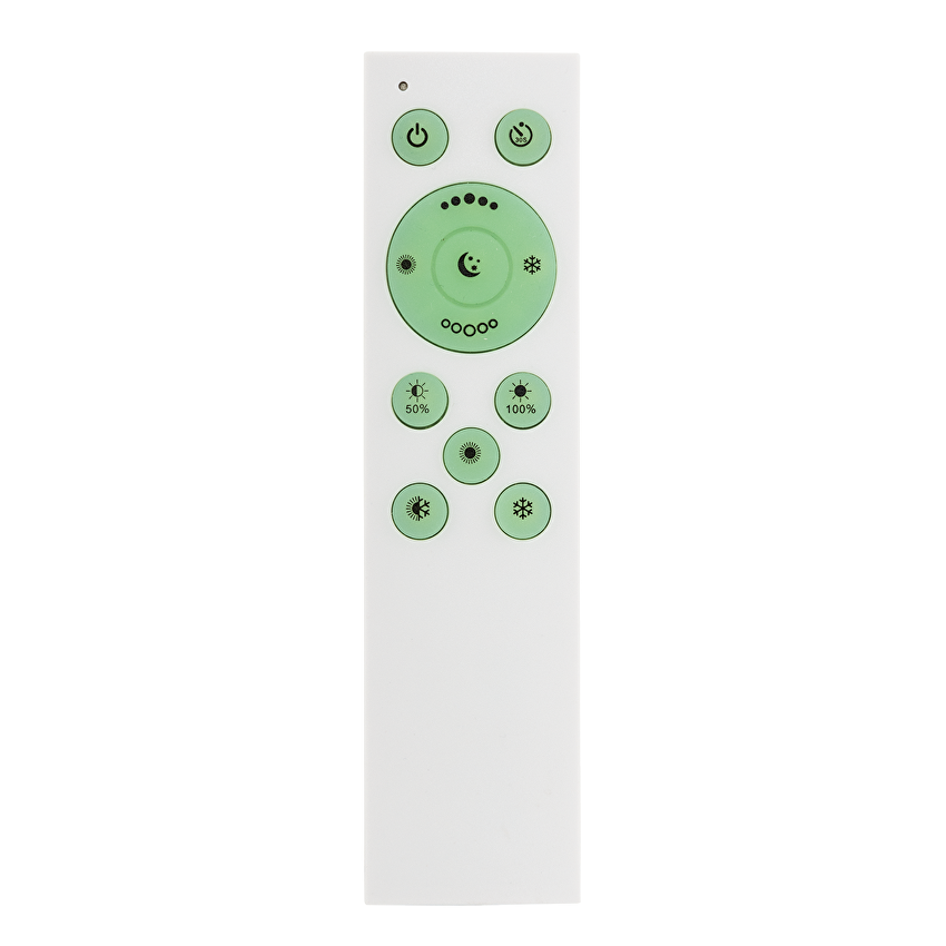 Plafoniera LED dimabila CCT cu telecomanda, neagra, 45W, 3000/4000/6000K, 220-240V AC, IP20