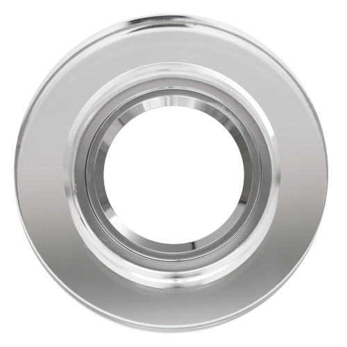 Rama incastrabila pentru spot, fixa, corp cristal alb, MR16