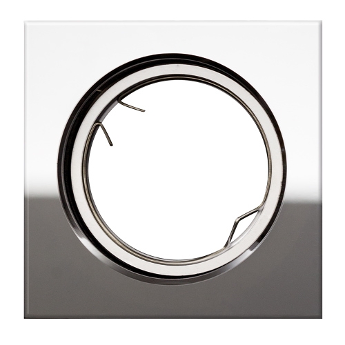 Rama incastrabila pentru spot, fixa, corp cristal fumuriu, MR16