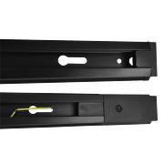 SINA PENTRU ILUMINAT, 2 FIRE, 1 M, NEGRU