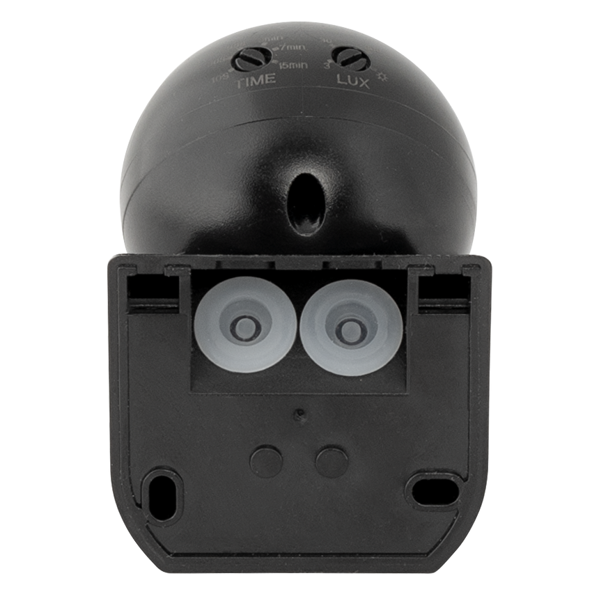 Senzor de miscare PIR pentru montare aparenta, 180 grade, 12m, IP44, negru